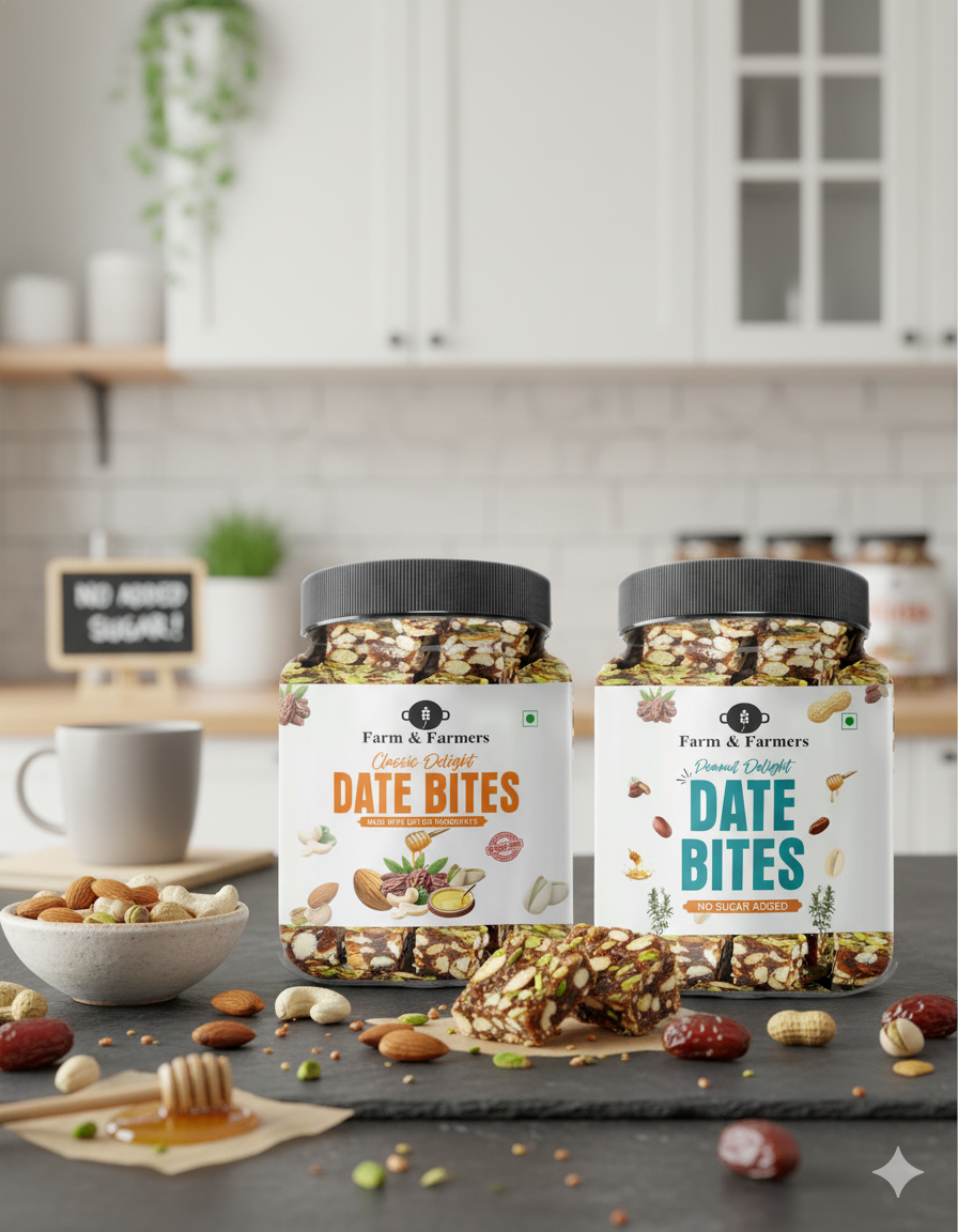 Combo Date Bites 180g ( Classic Delight & Peanut Delight )