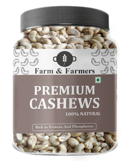 Farm & Farmers Premium Mixed Dry Fruits Nuts Almonds, Cashews, Pistachios, Raisins, Walnuts Dry Fruits Combo, Pack of 5 - ( 250 Gram Each 4, Walnuts 175 Gram )