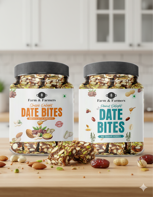 Combo Date Bites 180g ( Classic Delight & Peanut Delight )