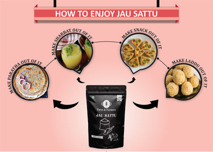 Healthy Superfood Combo Pack (Pack of 3) – Jau Sattu 1kg, Afghani Anjeer 250g, Chia Seeds 250g