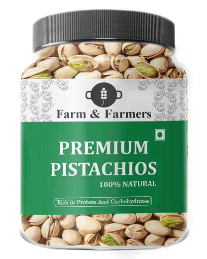 Farm & Farmers Premium Mixed Dry Fruits Nuts Almonds, Cashews, Pistachios, Raisins, Walnuts Dry Fruits Combo, Pack of 5 - ( 250 Gram Each 4, Walnuts 175 Gram )